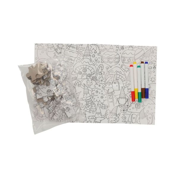 Jens Living Kleurplaat Puzzel Winter  (13151) - Caramel (Sint-Job-in-’t-Goor)