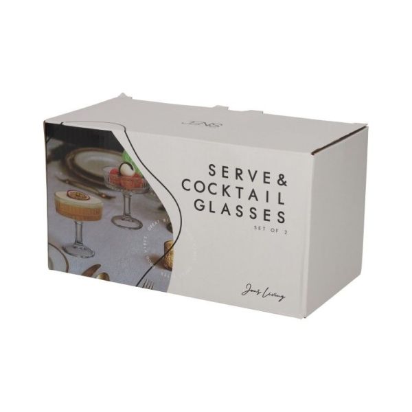 Jens Living Cocktailglazen Classic /2  (24297) - Caramel (Sint-Job-in-’t-Goor)