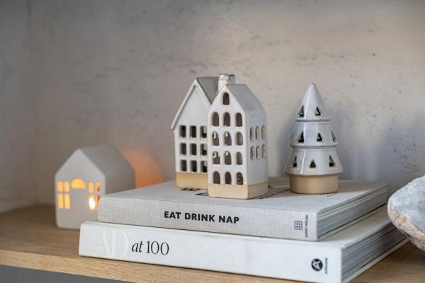 Jens Living LED Huis Noëlle Smal  (25233) - Caramel (Sint-Job-in-’t-Goor)