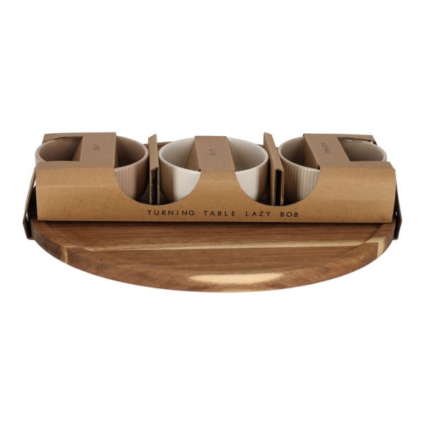 Jens Living Draaiplateau Lazy Bob  (25433) - Caramel (Sint-Job-in-’t-Goor)