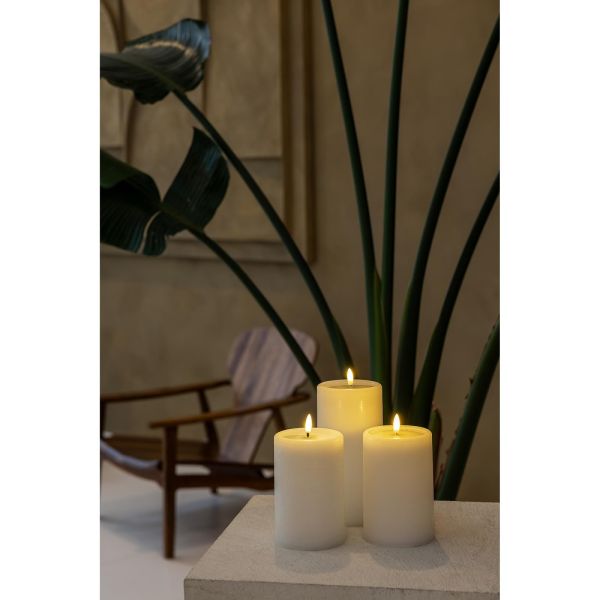 Jens Living LED Stompkaars Wit Medium  (25503) - Caramel (Sint-Job-in-’t-Goor)