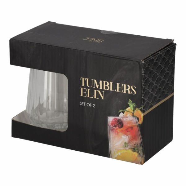 Jens Living Tumblers Elin /2  (25524) - Caramel (Sint-Job-in-’t-Goor)