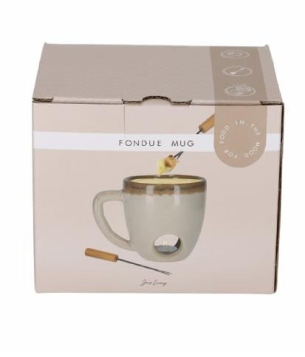Jens Living Fondue Mok Beige  (25534) - Caramel (Sint-Job-in-’t-Goor)
