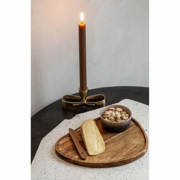 Jens Living Serveerset Jip Organisch  (25563) - Caramel (Sint-Job-in-’t-Goor)