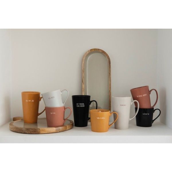 Jens Living Shiny Mok Terra XL  (25730) - Caramel (Sint-Job-in-’t-Goor)