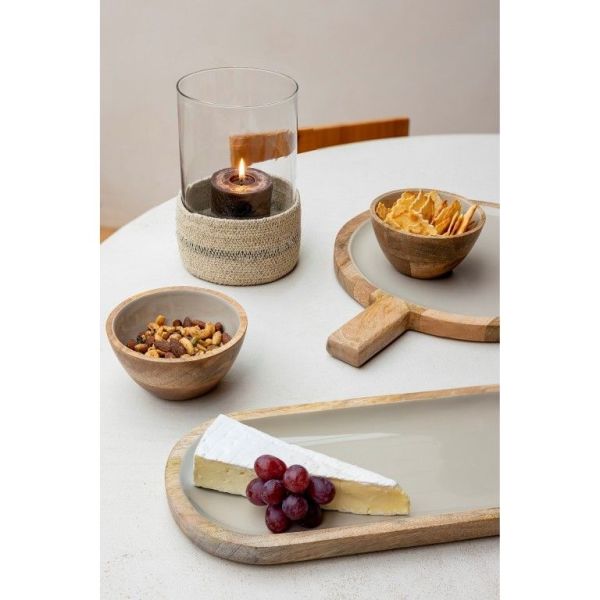 Jens Living Serveerschaaltjes Shiny Ovaal /2  (25883) - Caramel (Sint-Job-in-’t-Goor)