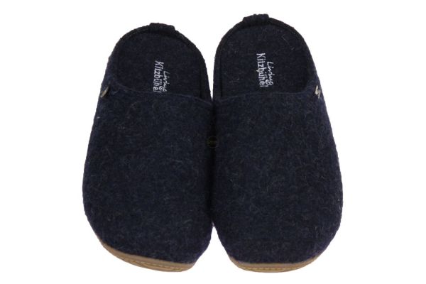 Kitzbuhel Blauwe Pantoffel Uitneembaar Voetbed   (3885.590) - Caramel (Sint-Job-in-’t-Goor)