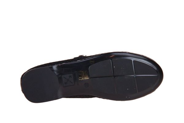 KMB Ballerina Zwart  (A7393-NEGRO) - Caramel (Sint-Job-in-’t-Goor)