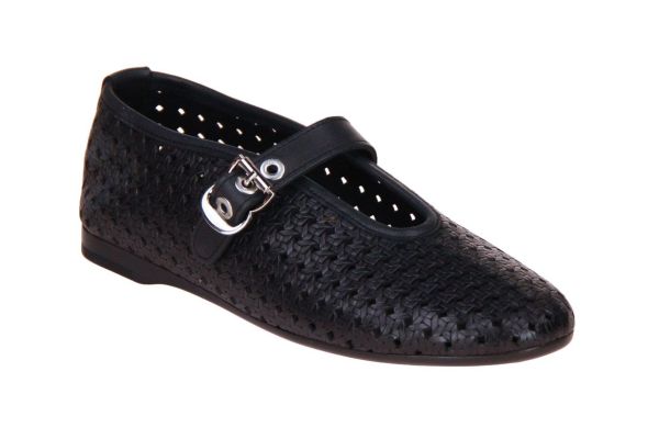 KMB Ballerina Zwart  (A7642-NERO) - Caramel (Sint-Job-in-’t-Goor)