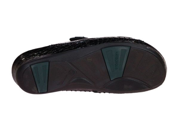 La Plume Zwarte Slipper  (738-1963R) - Caramel (Sint-Job-in-’t-Goor)