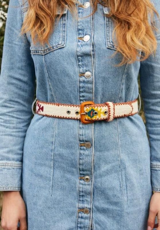 Latch Riem Cream  (LATCH-CREAM) - Caramel (Sint-Job-in-’t-Goor)