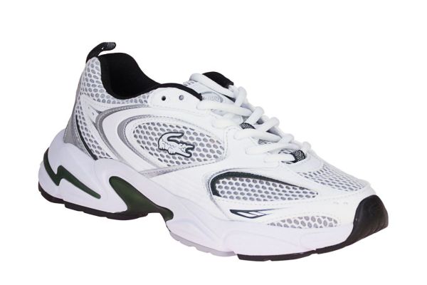 Lacoste Storm 96 White-Dark Green  (749SFA00251R5) - Caramel (Sint-Job-in-’t-Goor)