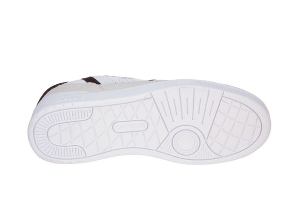 Lacoste T-Clip Set Sneaker Wit-Bruin  (751SMA0168-V0661) - Caramel (Sint-Job-in-’t-Goor)