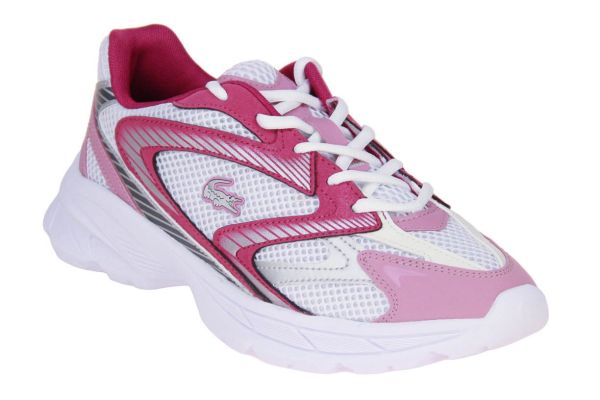 Lacoste L003 Neo Shot Junior White/Dark Purple  (751SUJ00111S661) - Caramel (Sint-Job-in-’t-Goor)