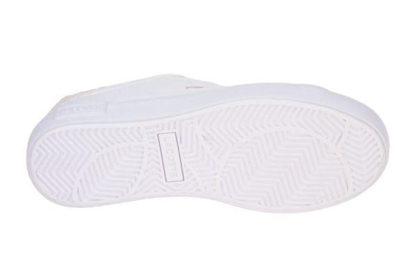 Lacoste Powercourt Junior White/Light Pink  (751SUJ00161y9) - Caramel (Sint-Job-in-’t-Goor)