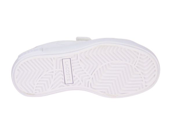 Lacoste Powercourt Baby Whit/Light Pink  (POWERCOURT B WHT/LT PNK) - Caramel (Sint-Job-in-’t-Goor)