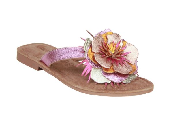 Lazamani Hilde Slipper Roze  (33796 ROSE ) - Caramel (Sint-Job-in-’t-Goor)