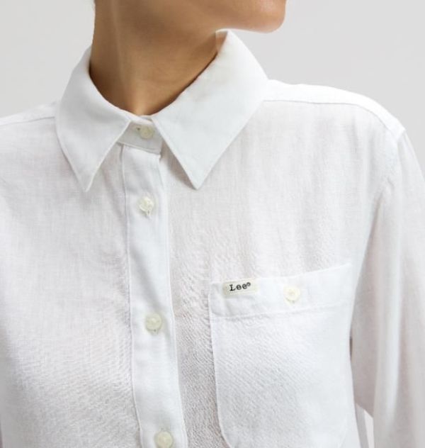 Lee All Purpose Shirt Bright White  (112376960 bright white) - Caramel (Sint-Job-in-’t-Goor)