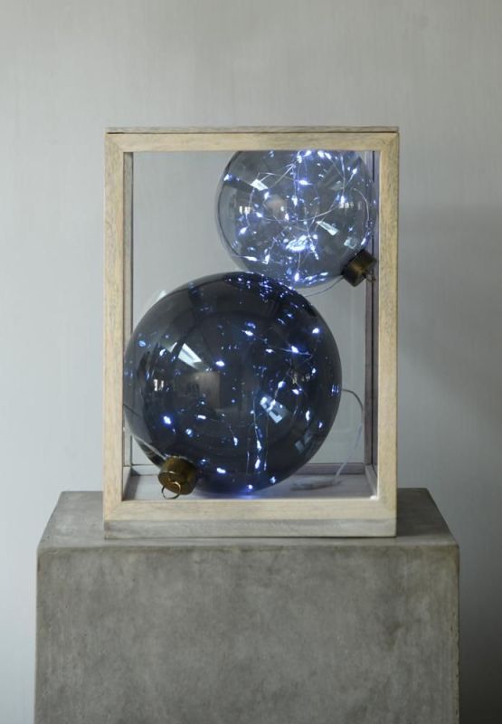 Leeff Kerstbal L Led Slinger Donkergrijs  (18535) - Caramel (Sint-Job-in-’t-Goor)