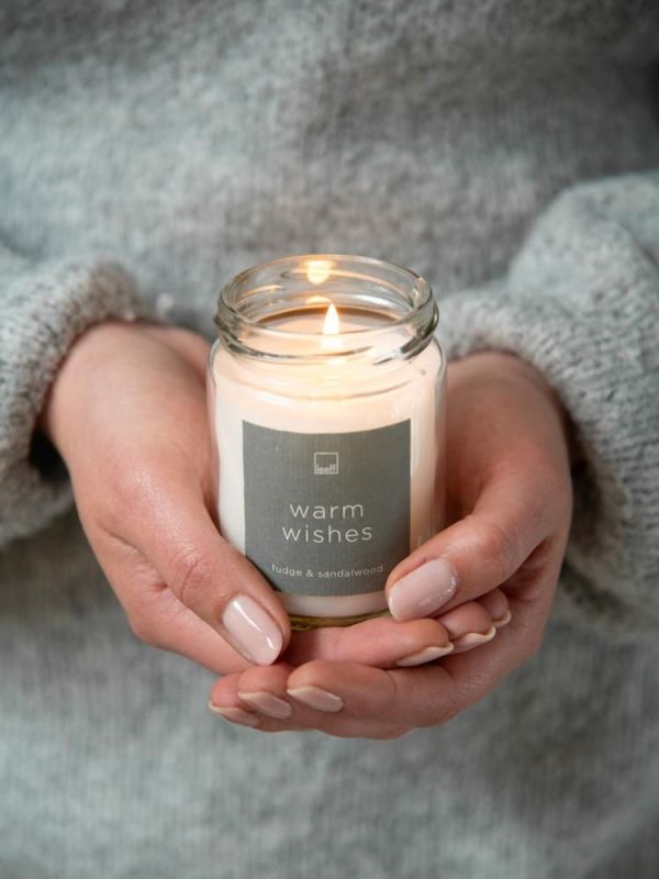Leeff Jar Candle L 'Warm Wishes'  (18617) - Caramel (Sint-Job-in-’t-Goor)