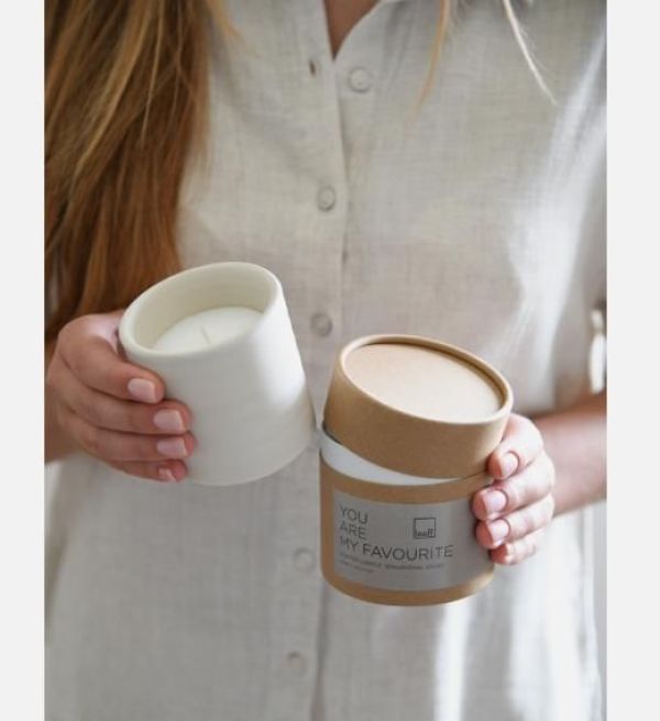 Leeff Scented Candle 'You Are My Fav.' Sensational Spices  (18732) - Caramel (Sint-Job-in-’t-Goor)