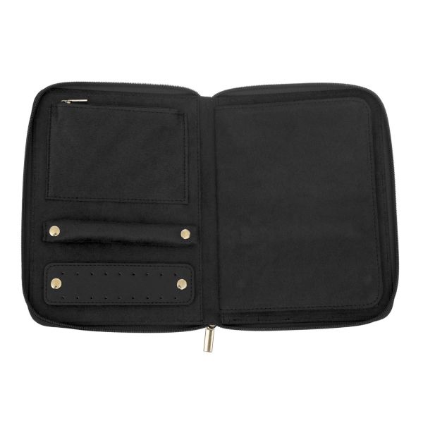 Les Soeurs Mae Jewellery Pouch Black  (mae black) - Caramel (Sint-Job-in-’t-Goor)