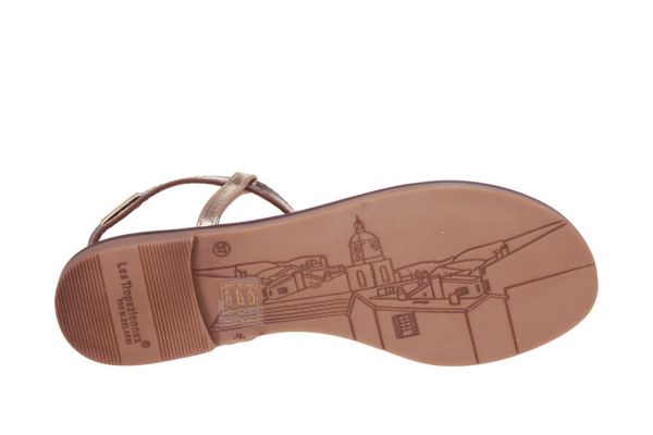 Les Tropeziennes Handrea Zebra Sandaal Beige  (HANDREA- BEIGE) - Caramel (Sint-Job-in-’t-Goor)