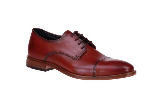 Lloyd Rodney Cognac Geklede Schoen  (RODNEY-CASTAGNO) - Caramel (Sint-Job-in-’t-Goor)