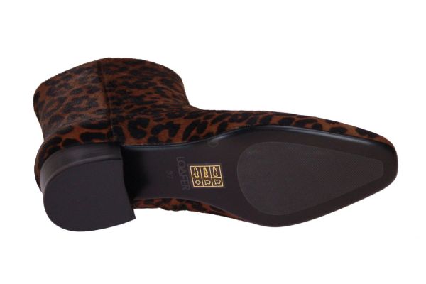 Loafer Korte Laars Leopard  (LP262PPF25LENE) - Caramel (Sint-Job-in-’t-Goor)