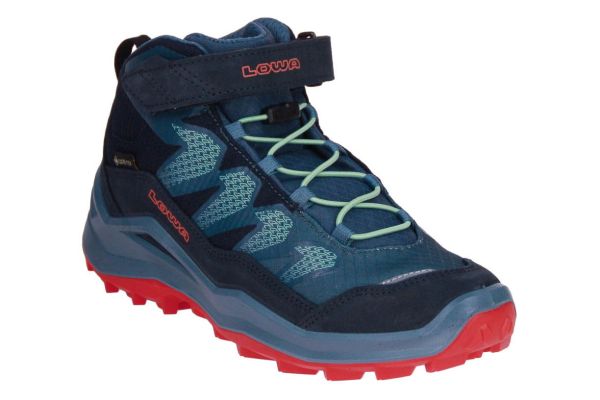 Lowa Maddox Pro GTX Mid Junior Navy/Smoke Blue  (641629-6968) - Caramel (Sint-Job-in-’t-Goor)