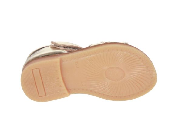 Luca Gesloten Sandaal Goud  (26177PL) - Caramel (Sint-Job-in-’t-Goor)