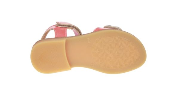 Lunella Roze Sandaal Lak  (23361-ARANCIO) - Caramel (Sint-Job-in-’t-Goor)