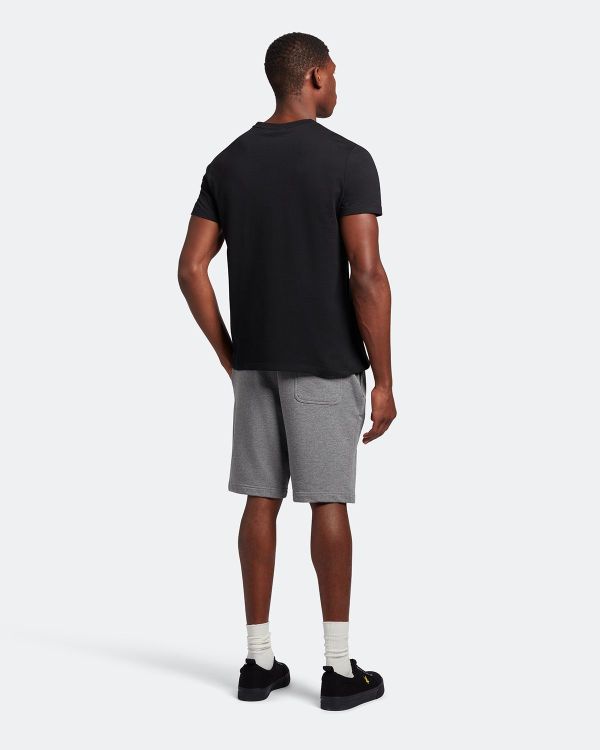 Lyle & Scott Grijze Sweat Short  (ML414VOG-T28) - Caramel (Sint-Job-in-’t-Goor)