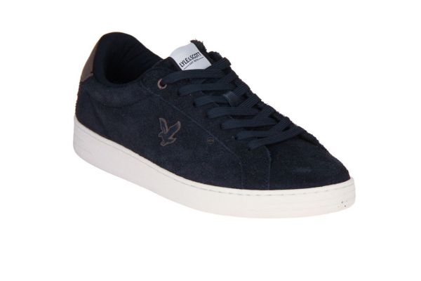 Lyle & Scott Elgin Sneaker Blauw  (LSMCU00001-116) - Caramel (Sint-Job-in-’t-Goor)