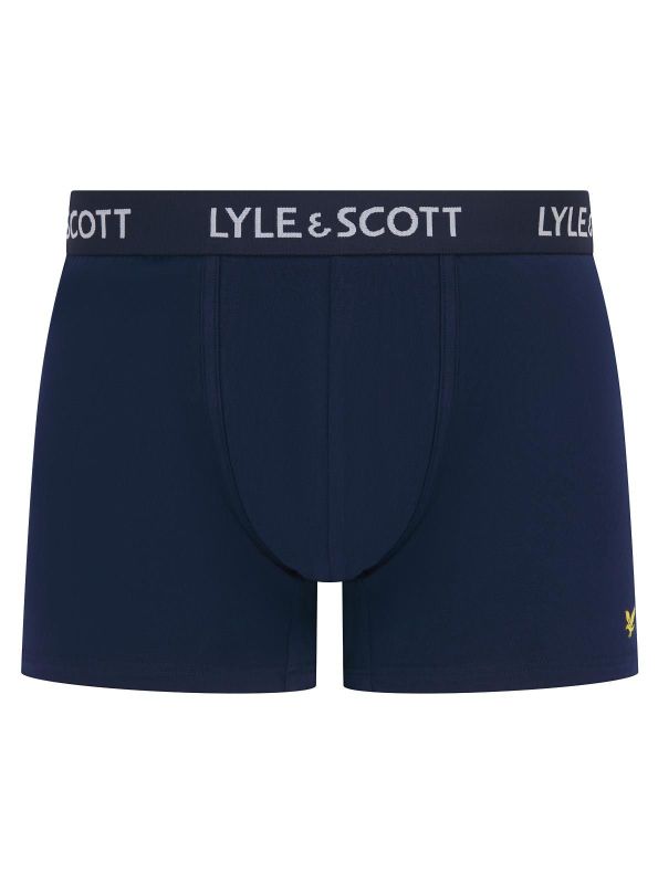 Lyle & Scott Maguire Underwaer - 3 Pack Infinity, Check and Beacon Blue  (UW-F-048/20370) - Caramel (Sint-Job-in-’t-Goor)