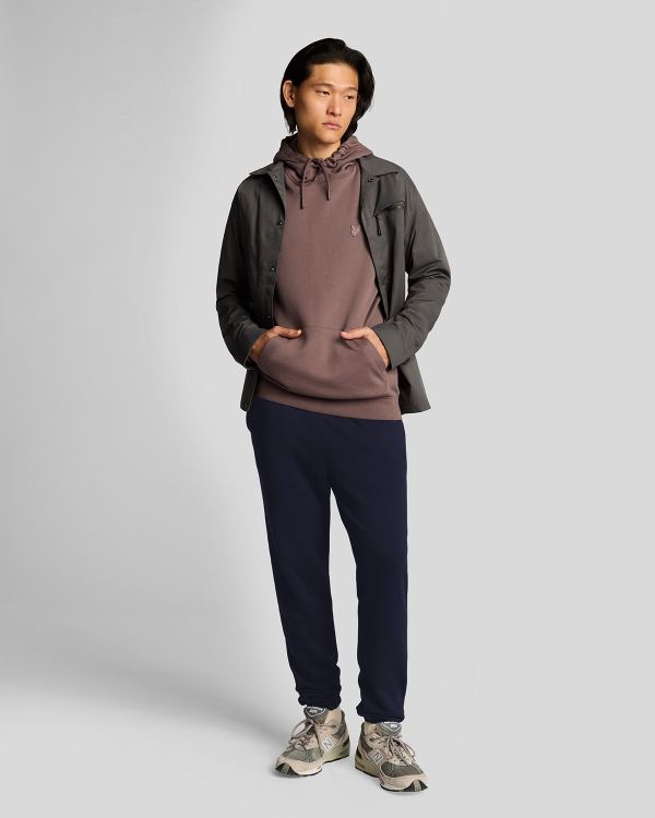 Lyle & Scott Superfine Slim Sweat Pant Dark Navy  (ML2259TON-Z271) - Caramel (Sint-Job-in-’t-Goor)