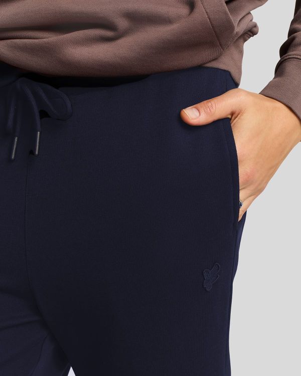 Lyle & Scott Superfine Slim Sweat Pant Dark Navy  (ML2259TON-Z271) - Caramel (Sint-Job-in-’t-Goor)