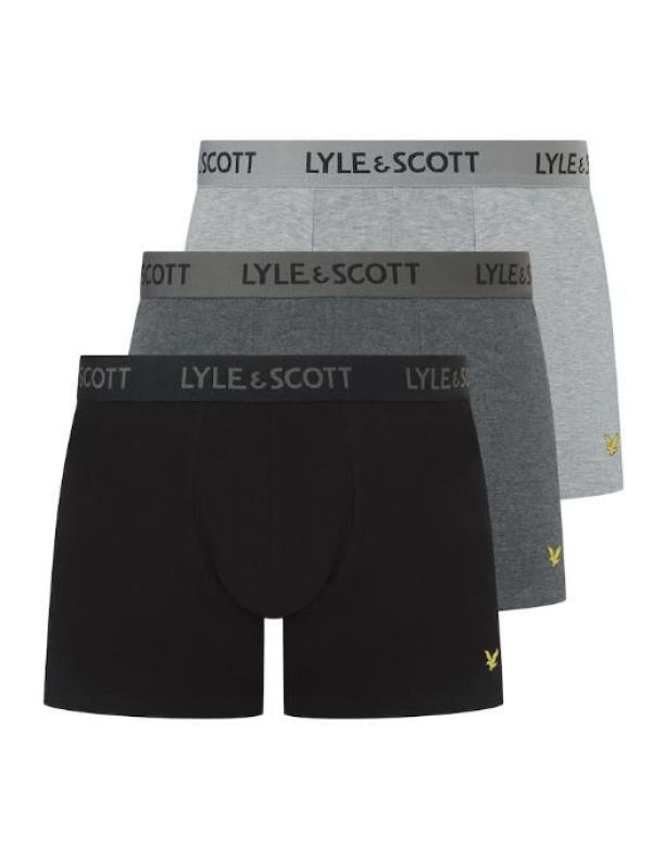 Lyle & Scott Timothy 6 Pack Mixed Dress Socks Grey Marl  (SK-BOX-009/5208) - Caramel (Sint-Job-in-’t-Goor)