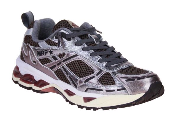 MRP Melrose Sneaker Zilver-Bruin  (MRP01-V59) - Caramel (Sint-Job-in-’t-Goor)