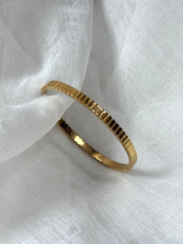 Masté Antwerp Armband Hugo Goud  (HUGO GD) - Caramel (Sint-Job-in-’t-Goor)