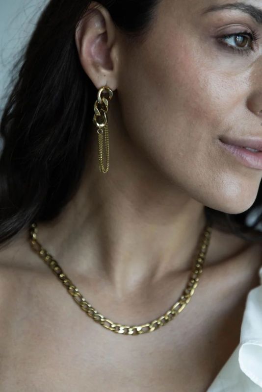 Masté Antwerp Ketting Mila Goud  (MILA GD) - Caramel (Sint-Job-in-’t-Goor)