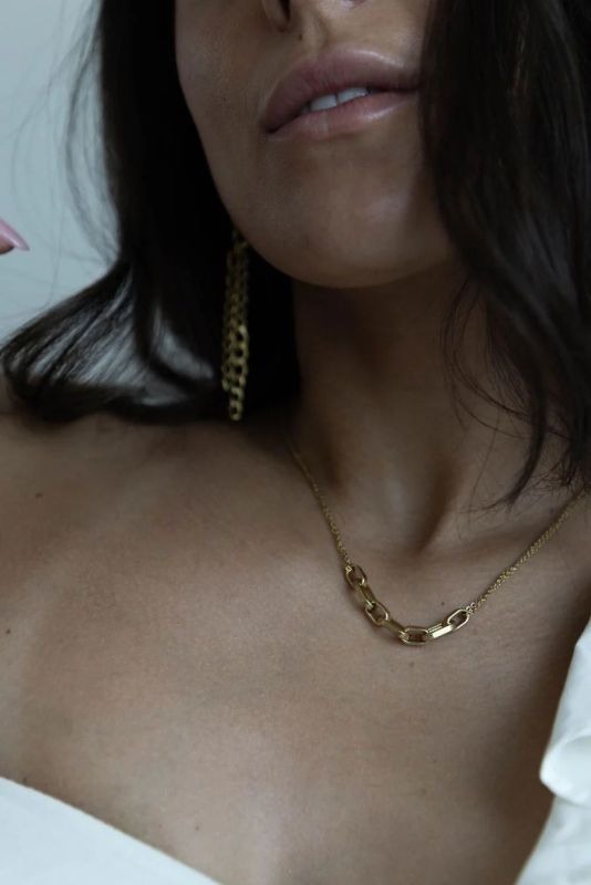 Masté Antwerp Leonie Ketting Goud  (LEONIE GD) - Caramel (Sint-Job-in-’t-Goor)