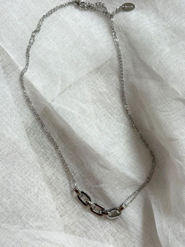 Masté Antwerp Leonie Ketting Zilver  (LEONIE ZL) - Caramel (Sint-Job-in-’t-Goor)