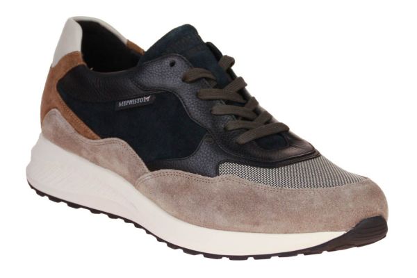 Mephisto Driss Warm Grey Sneaker  (DRISS-V3660/1500) - Caramel (Sint-Job-in-’t-Goor)