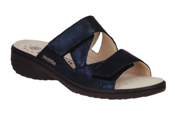 Mephisto Geva Slipper Blauw  (GEVA-8145) - Caramel (Sint-Job-in-’t-Goor)