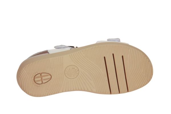 Mephisto Mobils Ergonomic Fyda Sandaal Offwhite  (FYDA 9934) - Caramel (Sint-Job-in-’t-Goor)