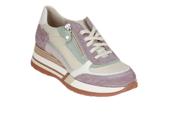 Mephisto Tiziana Beige-Roze Sneaker  (TIZIANA-3368N) - Caramel (Sint-Job-in-’t-Goor)