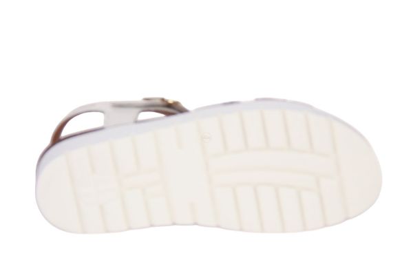 Mephisto Mobils Ergonomic Thina Sandaal Offwhite  (THINA-35330) - Caramel (Sint-Job-in-’t-Goor)