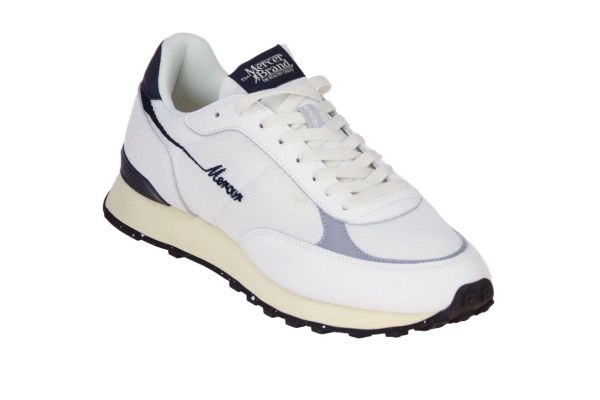 Mercer The Re-Racer White  (261018-100) - Caramel (Sint-Job-in-’t-Goor)