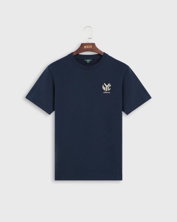 Mercer The Subway Tee Blue  (AP261004-600) - Caramel (Sint-Job-in-’t-Goor)